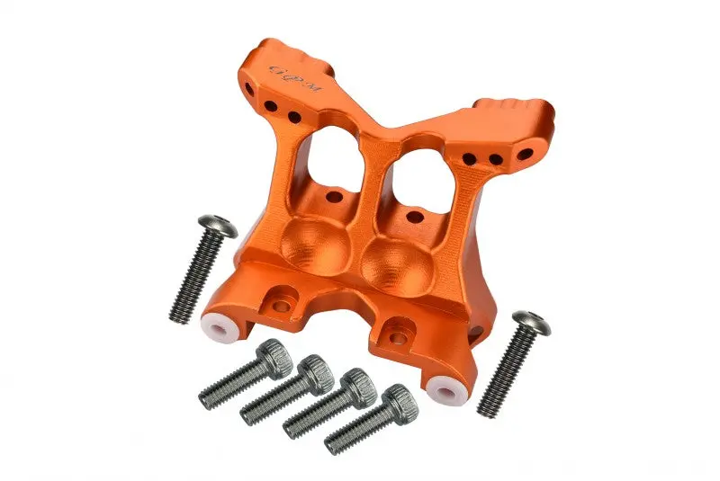 Losi 1/10 Baja Rey 4Wd Desert Truck (Los03008) Aluminum Front Shock Mount - 1Pc Set Orange 1