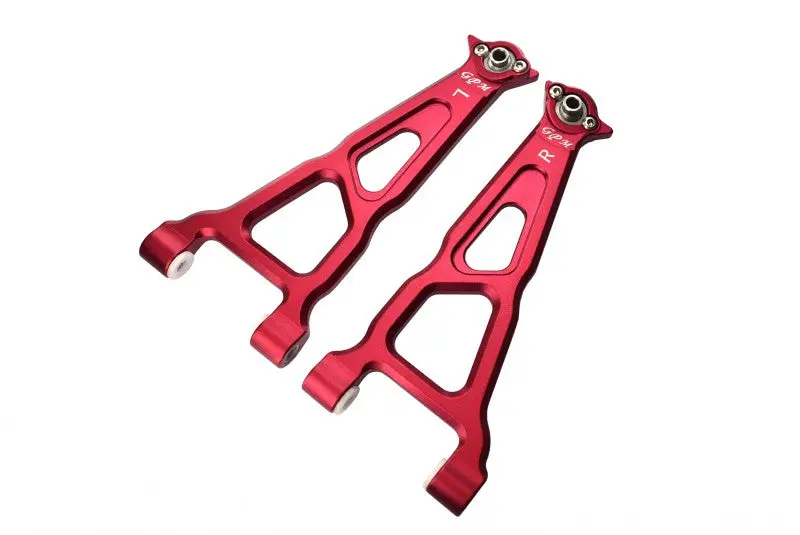 Losi 1/10 Baja Rey 4Wd Desert Truck (Los03008) Aluminum Front Upper Suspension Arm - 1 Pair Set Red 1
