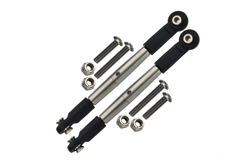 Losi 1/10 Baja Rey 4Wd Desert Truck (Los03008) Stainless Steel Adjustable Tie Rods With Special Ball Ends - 1Pr Set 1