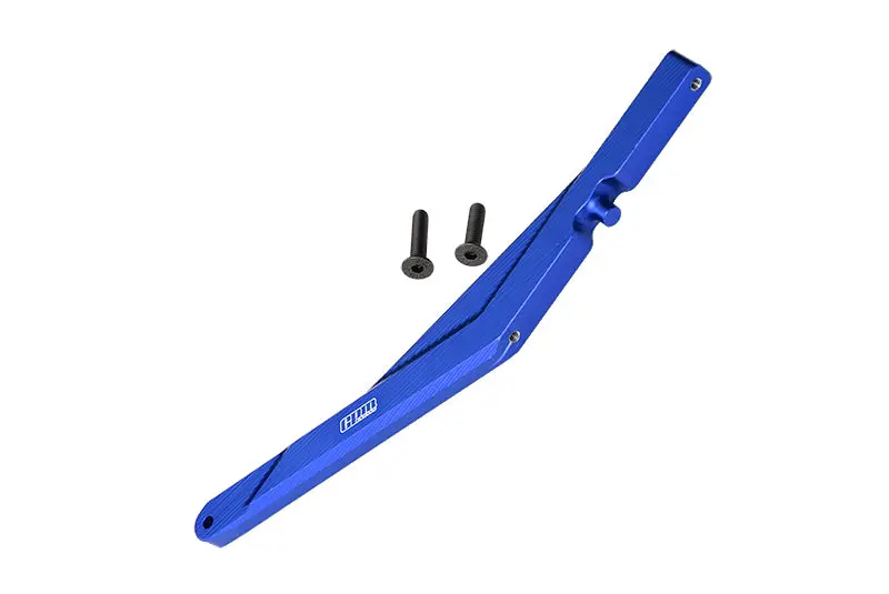 Losi 1/10 Lasernut U4 Tenacity Los03028 Aluminum Rear Chassis Brace - 3Pc Set Blue 1
