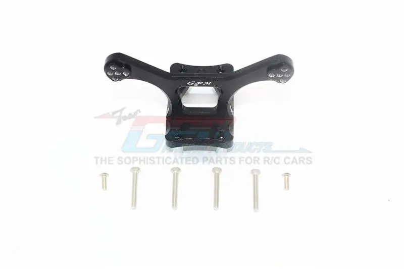 Losi 1/10 Rock Rey 4Wd Rock Racer (Los03009) Aluminum Front Shock Tower - 1Pc Set Black 1