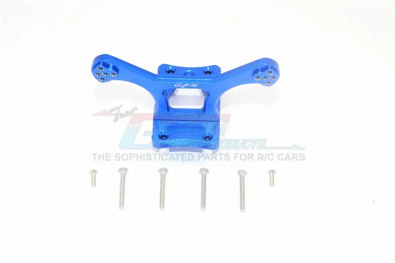 Losi 1/10 Rock Rey 4Wd Rock Racer (Los03009) Aluminum Front Shock Tower - 1Pc Set Blue 1