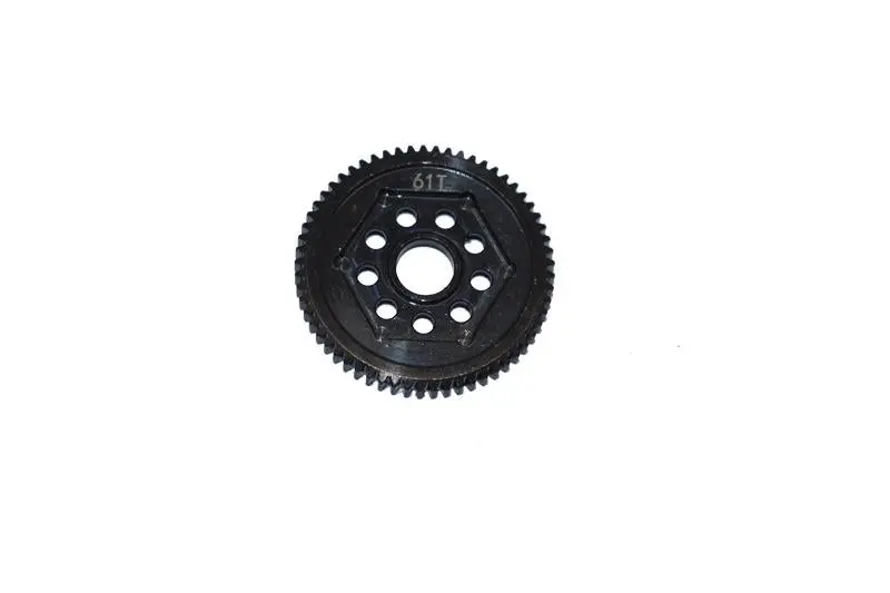 Losi 1/18 Mini-T 2.0 2Wd Stadium Truck Harden Steel #45 Spur Gear 61T - 1Pc Set Black 1