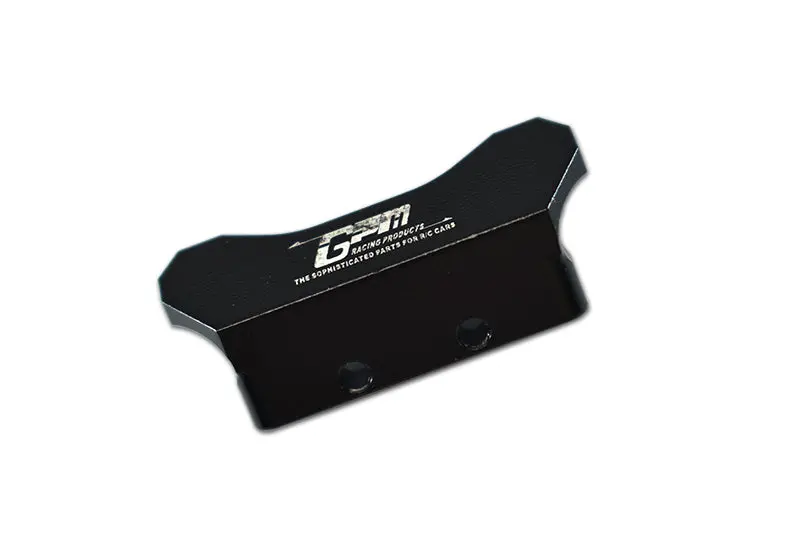 Losi 1/18 Mini-T 2.0 2Wd Stadium Truck Upgrade Parts Aluminium Rear Bumper - 1Pc Set Black 1