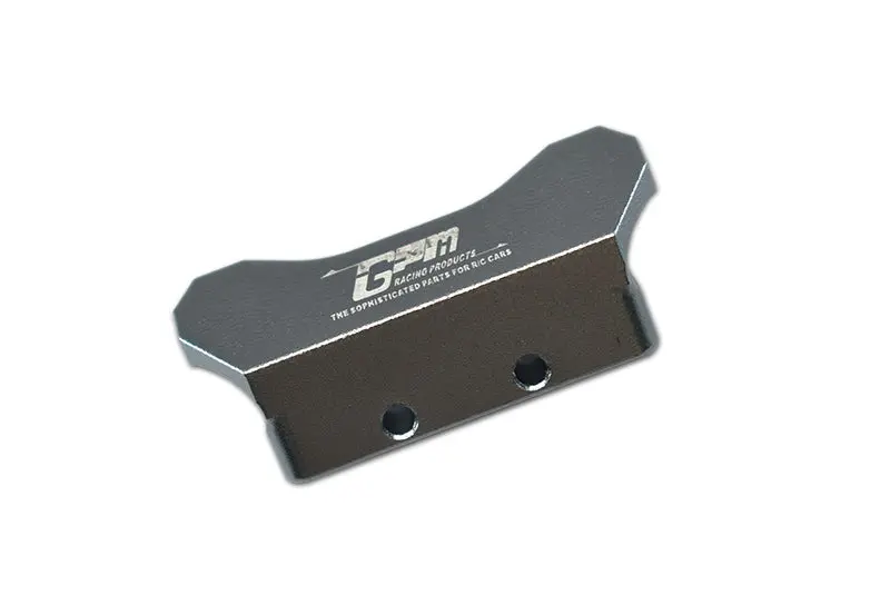 Losi 1/18 Mini-T 2.0 2Wd Stadium Truck Upgrade Parts Aluminium Rear Bumper - 1Pc Set Gray Silver 1