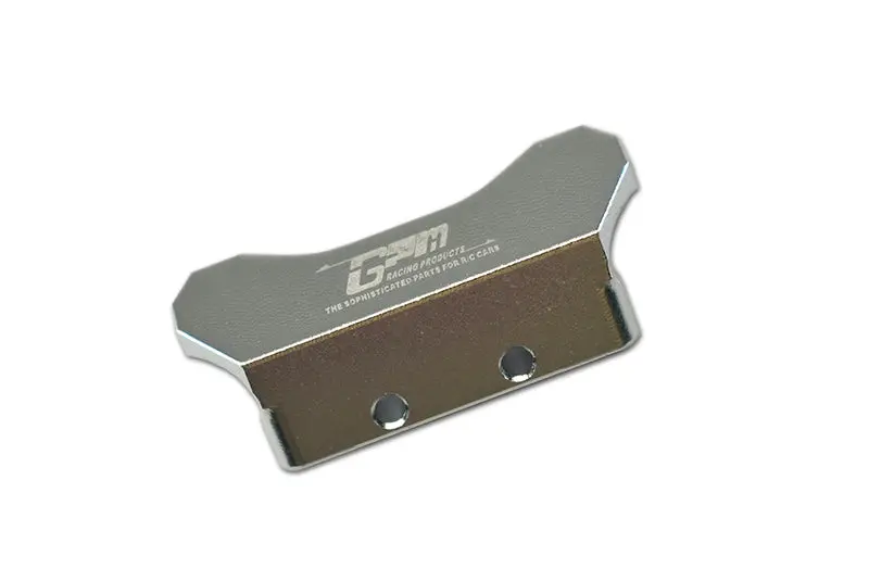 Losi 1/18 Mini-T 2.0 2Wd Stadium Truck Upgrade Parts Aluminium Rear Bumper - 1Pc Set Silver 1