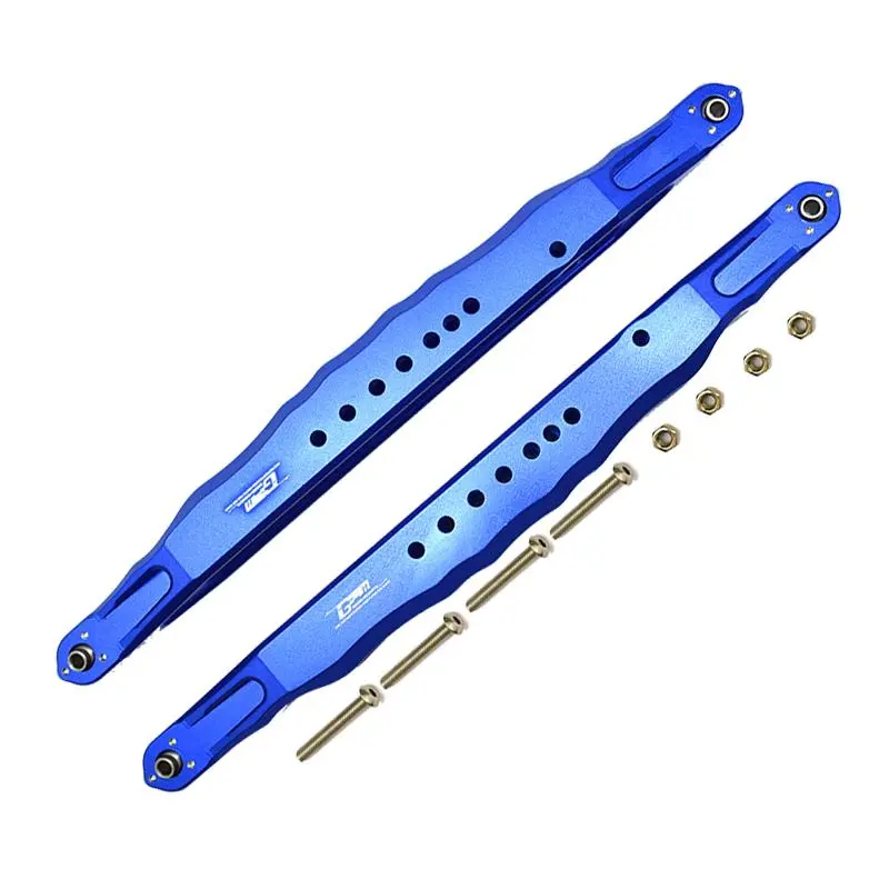 Losi 1/6 4Wd Super Baja Rey 2.0 Los05021 Aluminum Rear Lower Trailing Arms  - 10Pc Set Blue 1