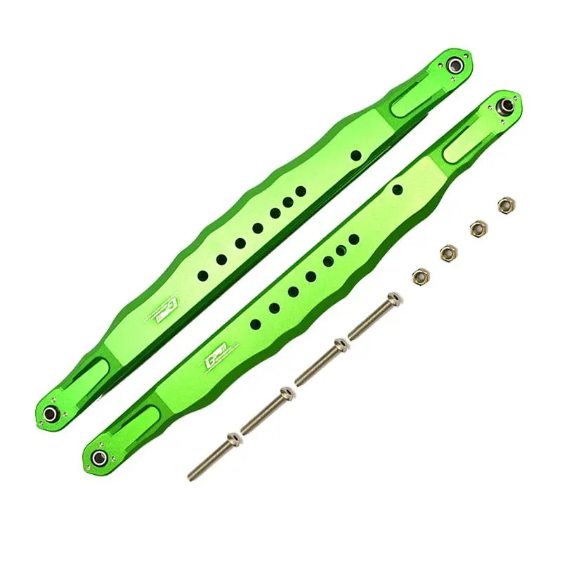 Losi 1/6 4Wd Super Baja Rey 2.0 Los05021 Aluminum Rear Lower Trailing Arms  - 10Pc Set Green 1