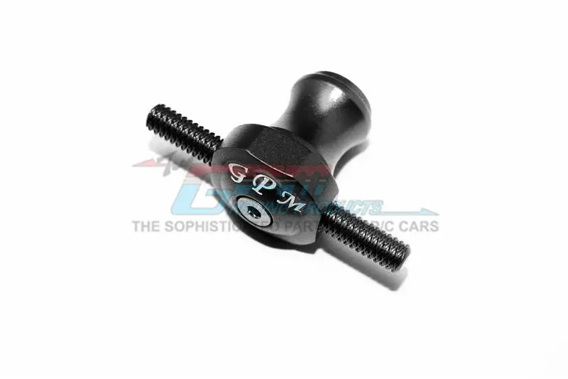 Losi 1/6 Super Baja Rey 4X4 Desert Truck Aluminium Spare Tire Locking - 1Pc Black 1