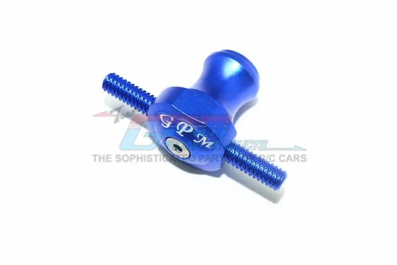 Losi 1/6 Super Baja Rey 4X4 Desert Truck Aluminium Spare Tire Locking - 1Pc Blue 1