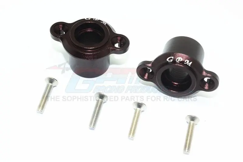 Losi 1/6 Super Baja Rey 4X4 Desert Truck Aluminum Rear Axle Adapters - 1Pr Set Brown 1