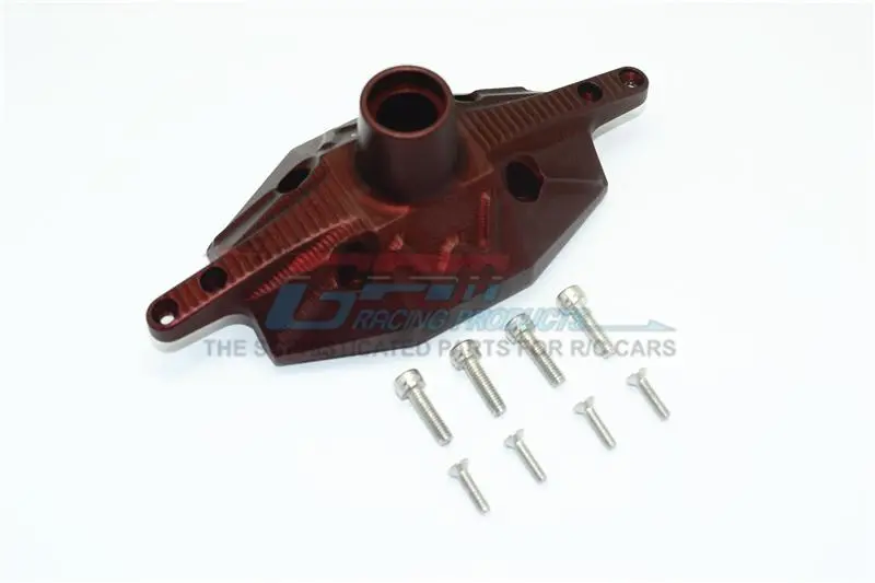Losi 1/6 Super Baja Rey 4X4 Desert Truck Aluminum Rear Axle Case Cover - 1Pc Set Brown 1