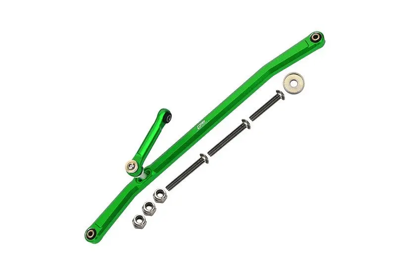 Losi 1/8 Lmt 4Wd Solid Axle Monster Truck Upgrade Parts Aluminum Front Steering Tie Rods - 8Pc Set Green 1