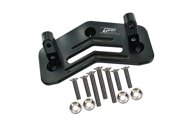 Losi 1/8 Lmt 4Wd Solid Axle Monster Truck Upgrade Parts Aluminum Servo Mount - 12Pc Set Black 1