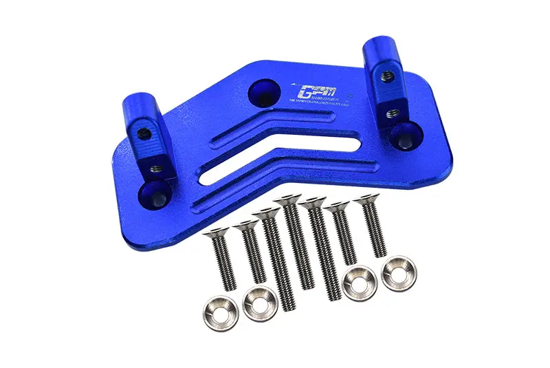 Losi 1/8 Lmt 4Wd Solid Axle Monster Truck Upgrade Parts Aluminum Servo Mount - 12Pc Set Blue 1