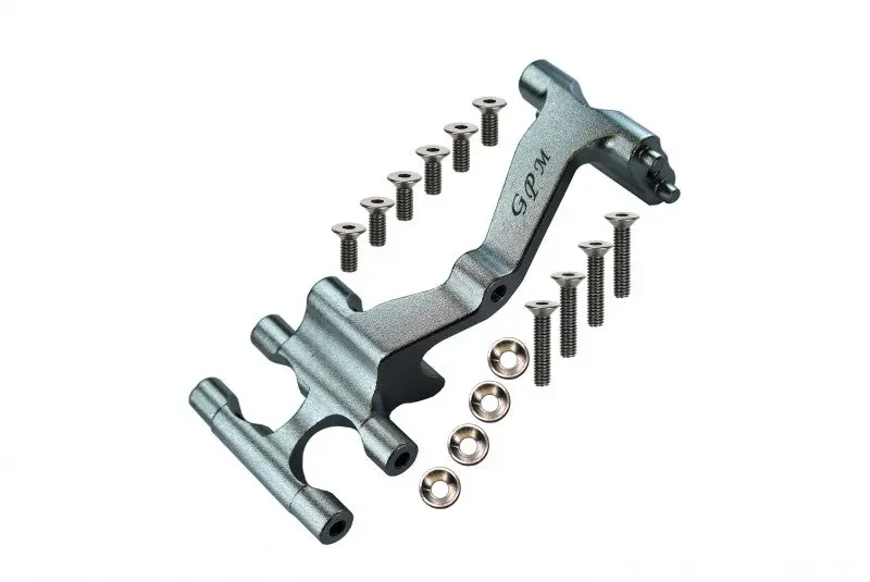 Losi 1:10 Baja Rey / Rock Rey Aluminum Servo Mount - 1Pc Set Gray Silver 1