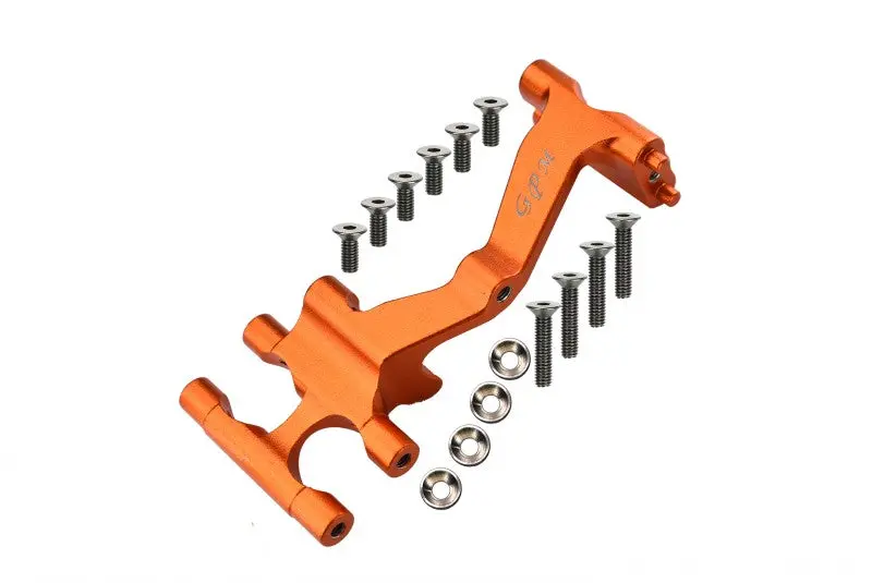 Losi 1:10 Baja Rey / Rock Rey Aluminum Servo Mount - 1Pc Set Orange 1