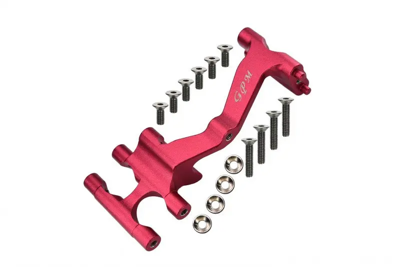 Losi 1:10 Baja Rey / Rock Rey Aluminum Servo Mount - 1Pc Set Red 1