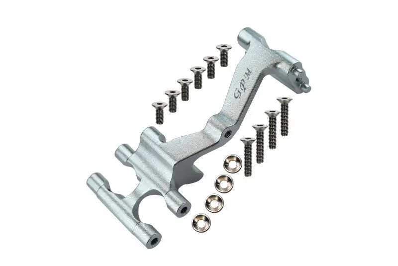 Losi 1:10 Baja Rey / Rock Rey Aluminum Servo Mount - 1Pc Set Silver 1