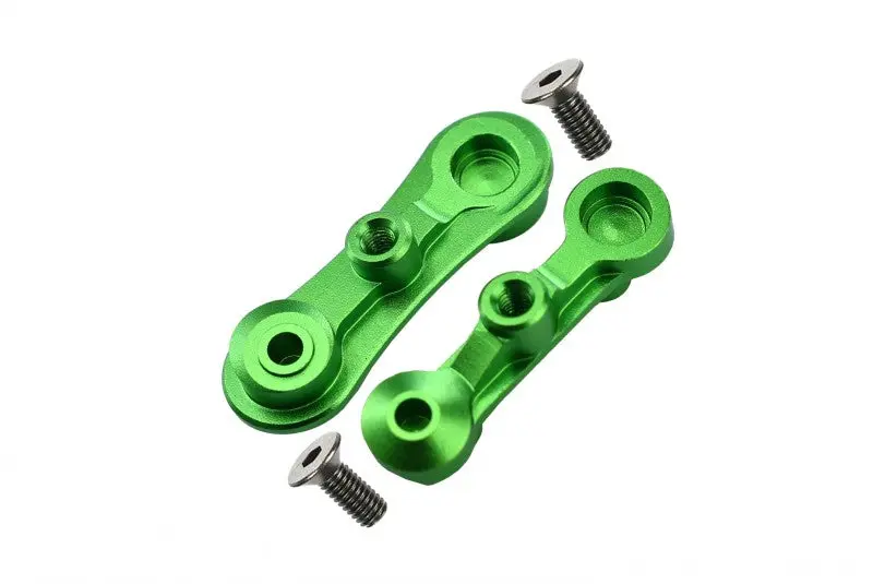 Losi 1:10 Baja Rey / Rock Rey / Hammer Rey U4 Aluminum Stabilizing Mount For Steering Assembly - 1Pr Set Green 1