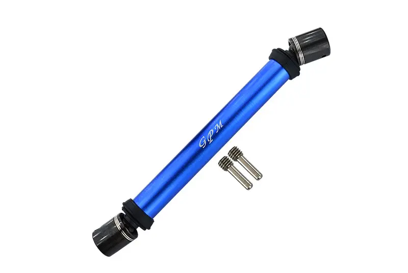 Losi 1:10 Baja Rey / Rock Rey / Hammer Rey U4 Aluminum & Steel Rear Cvd Drive Shaft - 1Pc Set Blue 1