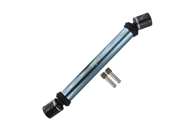 Losi 1:10 Baja Rey / Rock Rey / Hammer Rey U4 Aluminum & Steel Rear Cvd Drive Shaft - 1Pc Set Gray Silver 1