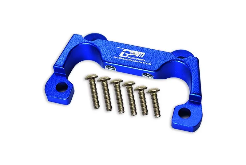 Losi 1:10 Lasernut U4 Tenacity Los03028 / Tenacity Db Pro Los03027v2 Upgrade Parts Aluminium Front Bumper Mount - 7Pc Set Blue 1