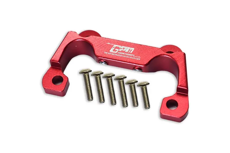 Losi 1:10 Lasernut U4 Tenacity Los03028 / Tenacity Db Pro Los03027v2 Upgrade Parts Aluminium Front Bumper Mount - 7Pc Set Red 1