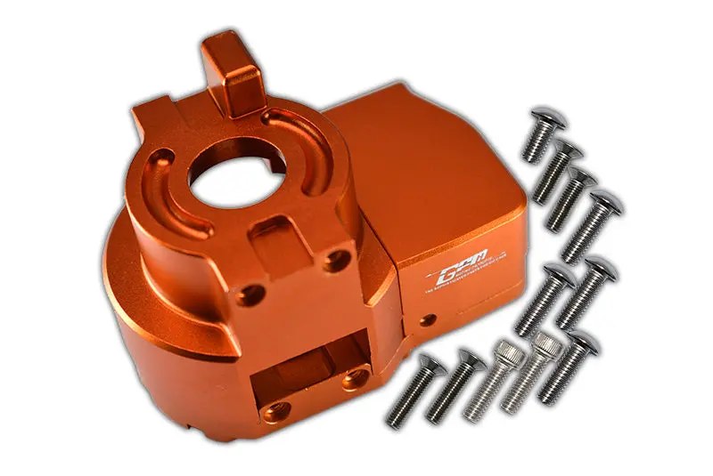 Losi 1:10 Lasernut U4 Tenacity Los03028 / Tenacity Db Pro Los03027v2 Upgrade Parts Aluminum Center Gearbox - 14Pc Set Orange 1