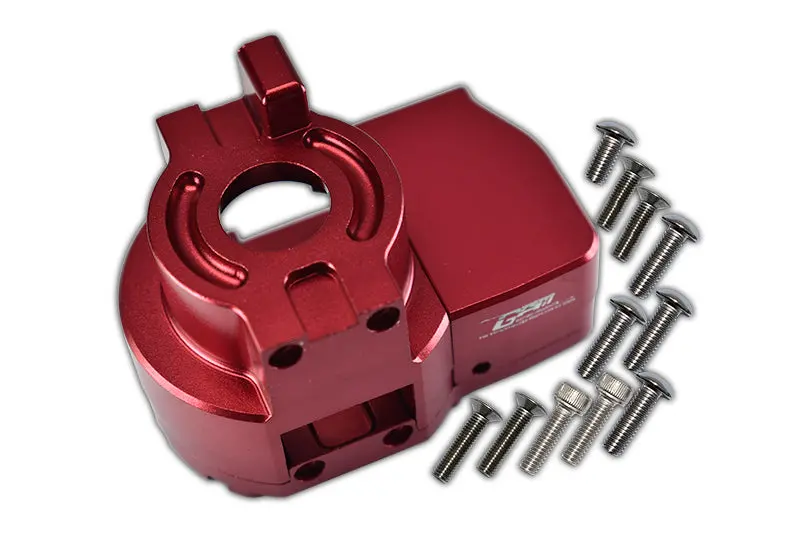 Losi 1:10 Lasernut U4 Tenacity Los03028 / Tenacity Db Pro Los03027v2 Upgrade Parts Aluminum Center Gearbox - 14Pc Set Red 1