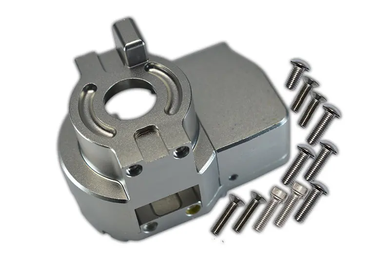 Losi 1:10 Lasernut U4 Tenacity Los03028 / Tenacity Db Pro Los03027v2 Upgrade Parts Aluminum Center Gearbox - 14Pc Set Silver 1