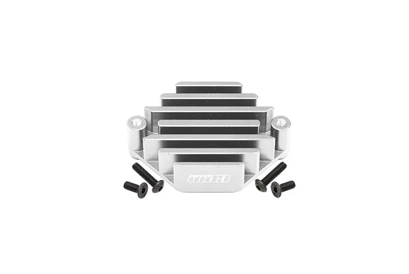 Losi 1:10 Lasernut U4 Tenacity Los03028 / Tenacity Db Pro Los03027v2 Upgrade Parts Aluminum Electric Control Mount With Heat Sink - 5Pc Set Silver 1