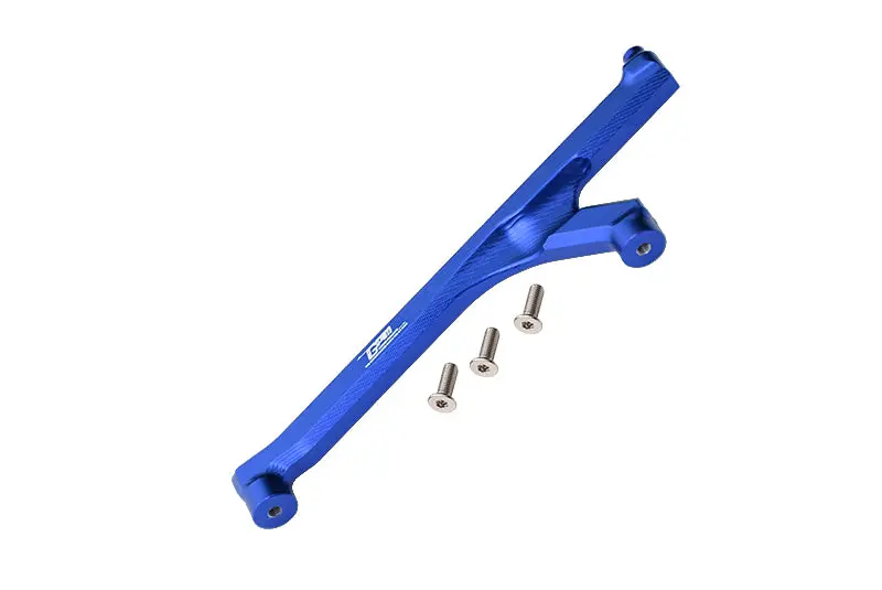 Losi 1:10 Lasernut U4 Tenacity Los03028 / Tenacity Db Pro Los03027v2 Upgrade Parts Aluminum Front Chassis Brace - 4Pc Set Blue 1