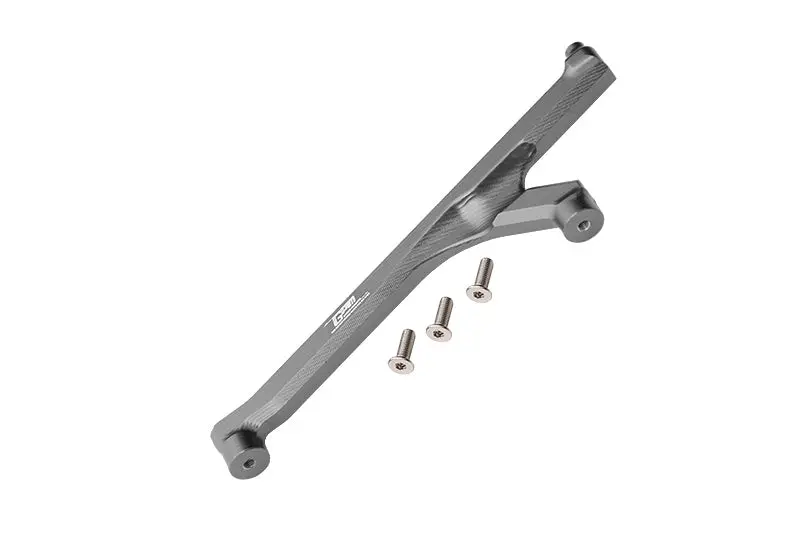 Losi 1:10 Lasernut U4 Tenacity Los03028 / Tenacity Db Pro Los03027v2 Upgrade Parts Aluminum Front Chassis Brace - 4Pc Set Gray Silver 1