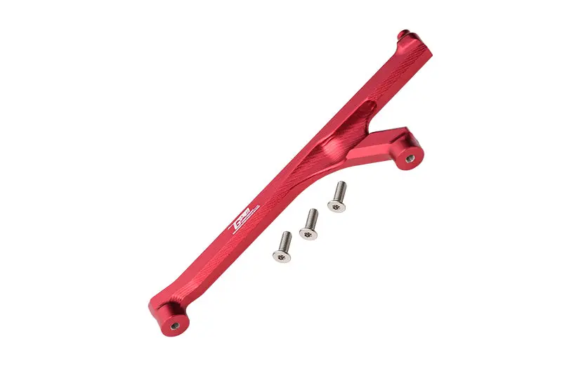 Losi 1:10 Lasernut U4 Tenacity Los03028 / Tenacity Db Pro Los03027v2 Upgrade Parts Aluminum Front Chassis Brace - 4Pc Set Red 1