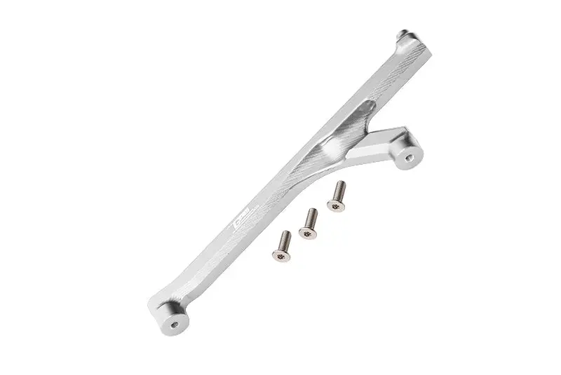 Losi 1:10 Lasernut U4 Tenacity Los03028 / Tenacity Db Pro Los03027v2 Upgrade Parts Aluminum Front Chassis Brace - 4Pc Set Silver 1