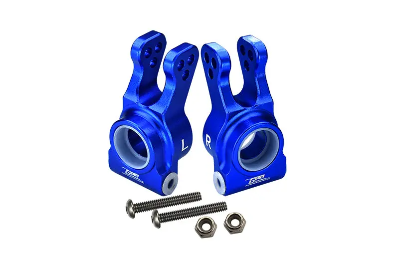 Losi 1:10 Lasernut U4 Tenacity Los03028 / Tenacity Db Pro Los03027v2 Upgrade Parts Aluminum Rear Knuckle Arm - 6Pc Set Blue 1