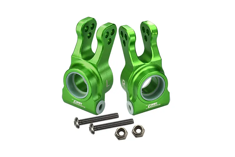 Losi 1:10 Lasernut U4 Tenacity Los03028 / Tenacity Db Pro Los03027v2 Upgrade Parts Aluminum Rear Knuckle Arm - 6Pc Set Green 1