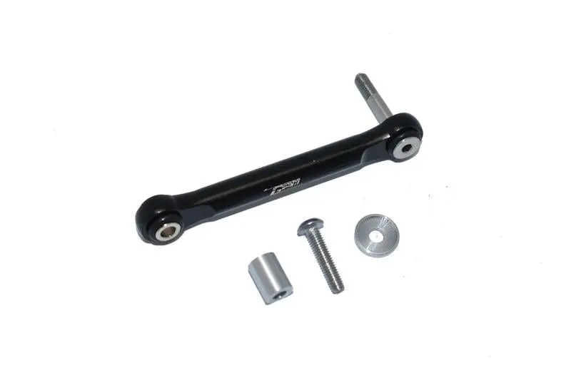 Losi 1:10 Lasernut U4 Tenacity Los03028 / Tenacity Db Pro Los03027v2 Upgrade Parts Aluminum Servo Tie Rod - 4Pc Set Black 1