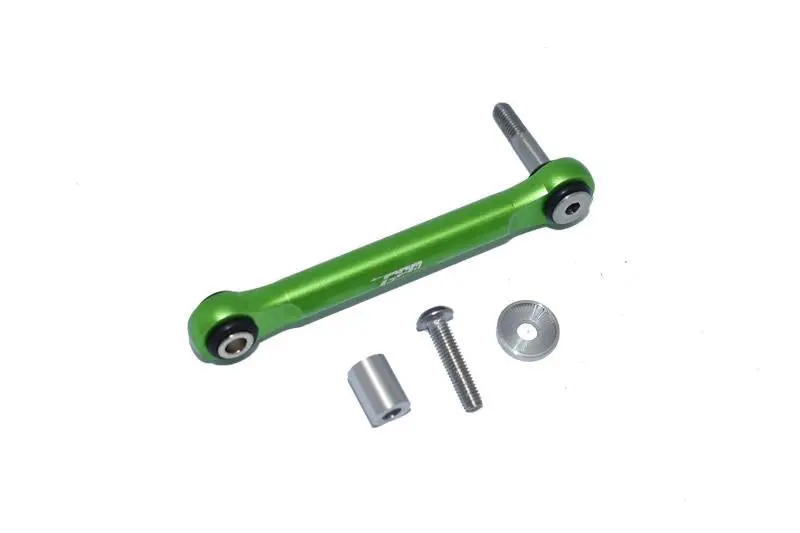 Losi 1:10 Lasernut U4 Tenacity Los03028 / Tenacity Db Pro Los03027v2 Upgrade Parts Aluminum Servo Tie Rod - 4Pc Set Green 1