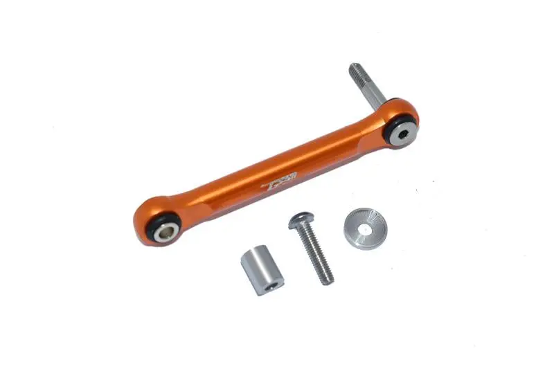 Losi 1:10 Lasernut U4 Tenacity Los03028 / Tenacity Db Pro Los03027v2 Upgrade Parts Aluminum Servo Tie Rod - 4Pc Set Orange 1
