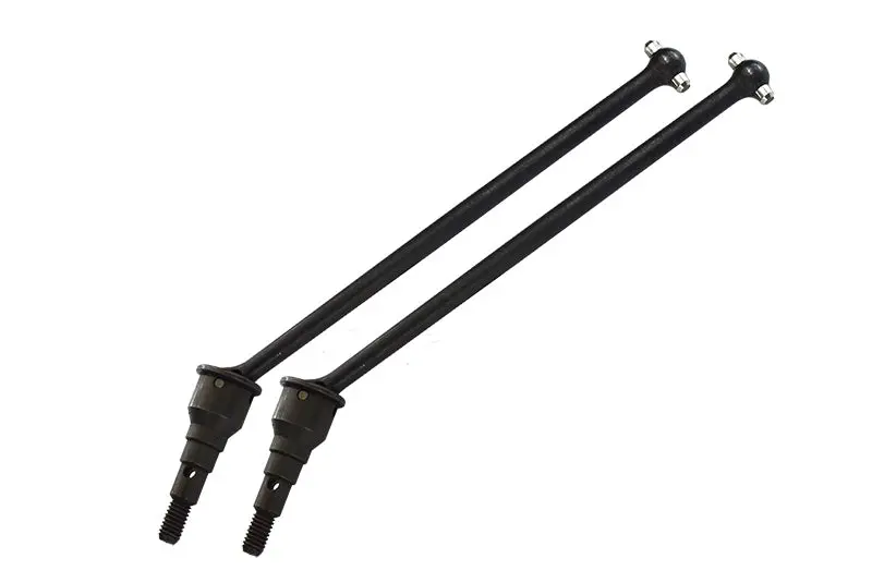 Losi 1:10 Lasernut U4 Tenacity Los03028 / Tenacity Db Pro Los03027v2 Upgrade Parts Harden Steel #45 Front Or Rear Cvd Drive Shaft - 2Pc Set Black 1