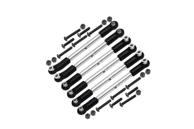 Losi 1:10 Lasernut U4 Tenacity Los03028 / Tenacity Db Pro Los03027v2 Upgrade Parts Stainless Steel Adjustable Tie Rods - 18Pc Set 1