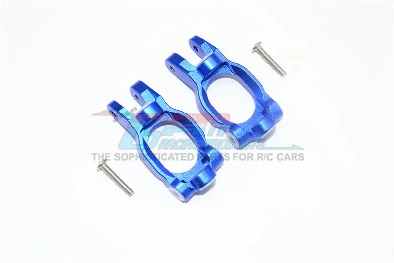 Losi 1:10 Rock Rey Los03009 / Hammer Rey U4 Los03030 Aluminum Front C Hubs - 1Pr Set Blue 1