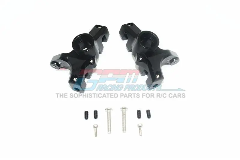 Losi 1:10 Rock Rey Los03009 / Hammer Rey U4 Los03030 Aluminum Front Knuckle Arms - 1Pr Set Black 1