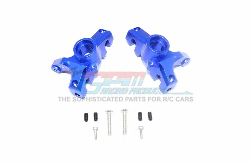 Losi 1:10 Rock Rey Los03009 / Hammer Rey U4 Los03030 Aluminum Front Knuckle Arms - 1Pr Set Blue 1