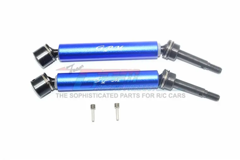 Losi 1:10 Rock Rey Los03009 / Hammer Rey U4 Los03030 Harden Steel #45 Front Axle With Alloy Body - 1Pr Set Blue 1