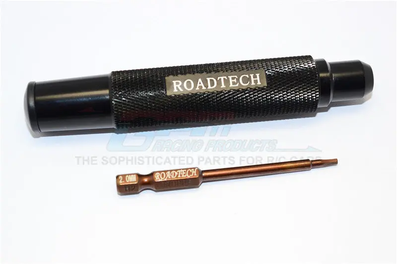Magnetic 2Mm Hex Driver With Pin - 2Pcs Set Black 1