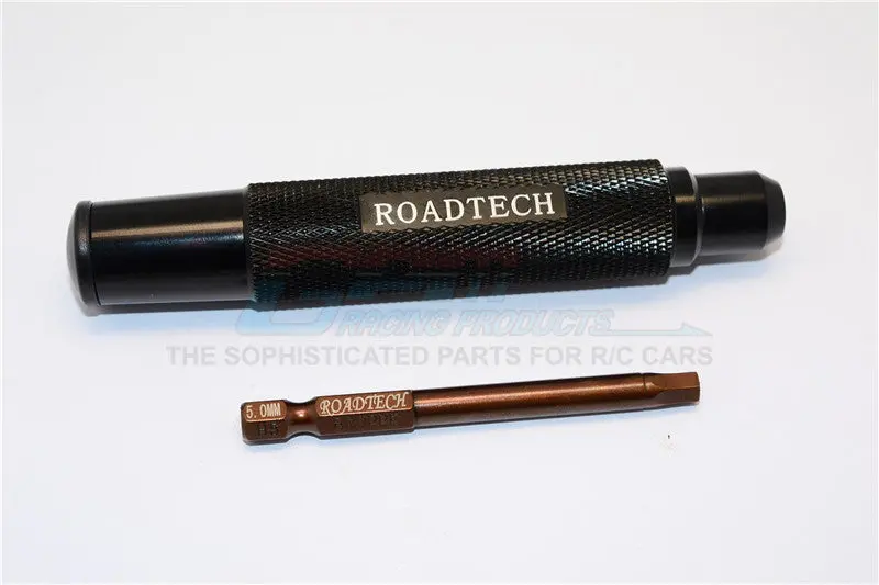 Magnetic 5Mm Hex Driver With Pin - 2Pcs Set Black 1