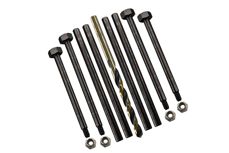 Medium Carbon Steel Completed Inner And Outer Pins For Original Suspension For Traxxas 1/8 4Wd Sledge Monster Truck 95076-4 1